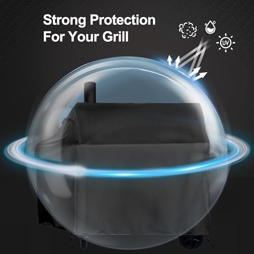 Charcoal Grill Cover for Royal Gourmet CC1830V 30 Charcoal Grill - Image 5