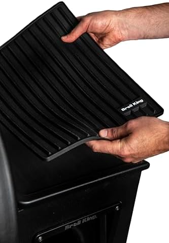 Broil King 60007 Silicone Side Shelf Mat, Magnetic Design Regal Pellet, Black - Image 5
