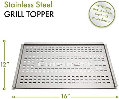 Cuisinart CGT-301 Stainless Steel Grill Topper, 12 x 16-Inch - Image 5
