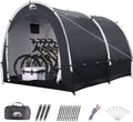 Happy Travel Outdoor Waterproof Bike Storage Tent Shed for 2/3/4/6/8 Bikes by HappyTravel