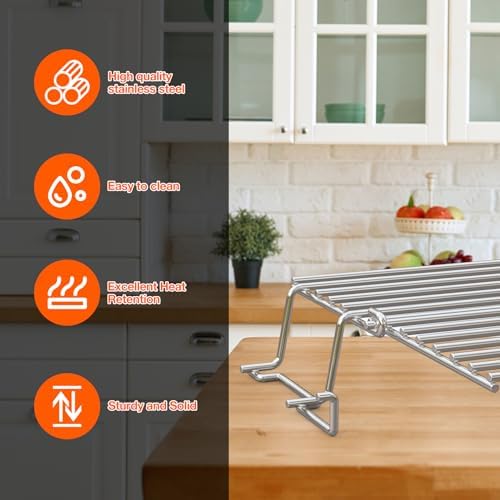 onlyfire Stainless Steel Warming Rack - Image 6