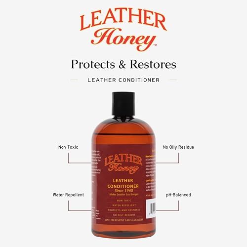Leather Honey Leather Conditioner – Non-Toxic & Made in the USA Since 1968 - Image 3
