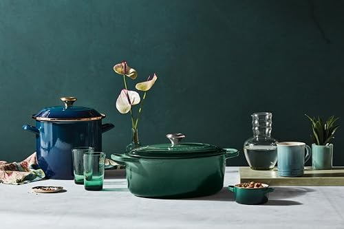 Le Creuset Enameled Cast Iron Oval Dutch Oven, 6.75 qt., Artichaut - Image 6
