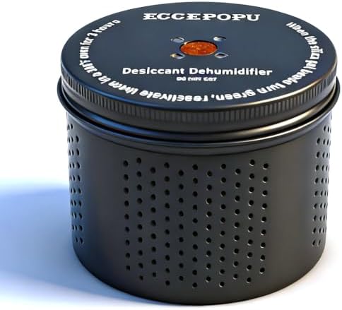 Gun Safe Dehumidifier, Silica Gel Desiccant Canister by ECCEPOPU