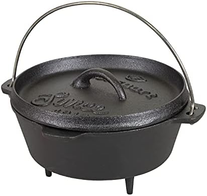 Stansport Pre-Seasoned Cast Iron Dutch Oven by Stansport
