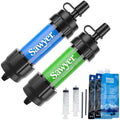 Sawyer Products SP2101 MINI Water Filtration System, 2-Pack, Blue and Green by SawyerProducts