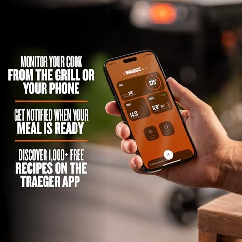 Traeger Woodridge Wood Pellet Grill & Smoker, 860 Sq In, WiFi - Image 6