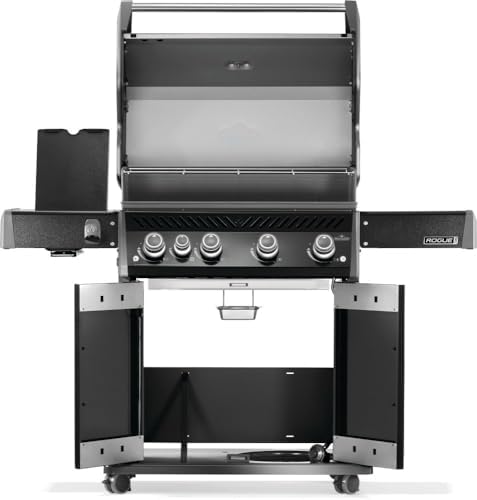Napoleon Rogue PRO 525 4-Burner Natural Gas Grill with Infrared Side Burner - Image 3