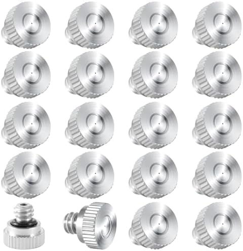 20 Pcs Misting Nozzles,0.012 Orifice (0.3 mm) Mister Nozzles by FOGWOWO