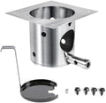 304 Stainless Steel Fire Burn Pot Replacement Parts for Traeger, Pit Boss by QuliMetal