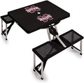 PICNIC TIME NCAA North Carolina Tar Heels Folding Picnic Table - Camping Table - Outdoor Table with Umbrella Hole by PicnicTimeFamilyofBrands