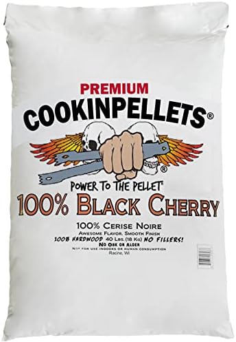 CookinPellets 40 Pound Premium All Natural Black Cherry Hardwood Grill Smoker Wood Cooking Pellets, for BBQ, Meat, and Veggies, Brown - Image 2