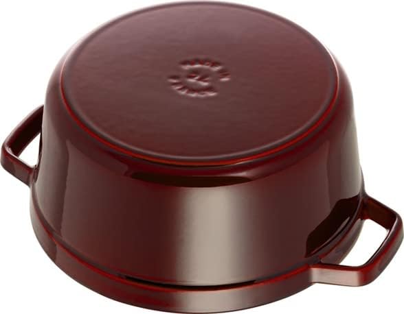Staub Round Cocotte - 4Qt - Grenadine - Image 2
