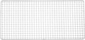 HARFINGTON Square BBQ Grill Net 29.5x60cm Stainless Steel Cross Wire Barbecue Mesh Mat for Baking Smoking Charcoal Grilling Roasting by HARFINGTON