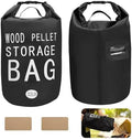 32LB Waterproof Wood Pellet Storage Bag-Dual Handles, Label Pocket(2 Pack) by Unknown