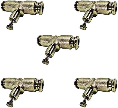 Misting Fittings (Misting Tee W/ 0.006 Mist Nozzle-Pack of 5) by Mistcooling