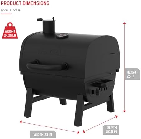 Nexgrill Tabletop 17.5" Charcoal Grill, Portable with Adjustable Air Vent - Image 6