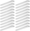 Sunco 20 Pack LED Shop Lights 4ft, Wraparound Fixtures, 40W=300W, Linkable by Unknown
