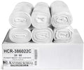 Aluf Plastics 60 Gal Clear Trash Bags, 22 Micron (EQ.), 38" x 60" (150 Pk) by AlufPlastics