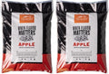 Traeger Grills Apple 100% All-Natural Wood Pellets for Smokers and Pellet Grills, BBQ, Bake, Roast, 18 lb. Bag (Pack of 2) by Unknown