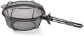 Outset 76182 Chef's Jumbo Outdoor Grill Basket and Skillet with Removable Handles by Outset