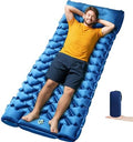 Sleeping Pad, Compact Sleeping Pad for Camping with Pillow Built-in Foot Pump, Inflatable Sleeping Mat for Travel Backpacking Hiking Sleeping Bag Tent, Outdoor Adventure Camp Gear by Oramoose