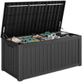 KAMABOKO Outdoor Storage Box, 160 Gallon Deck Box Outdoor Waterproof by KAMABOKO