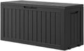 KAMABOKO Outdoor Storage Box, 85 Gallon Deck Box Outdoor Waterproof Patio by KAMABOKO