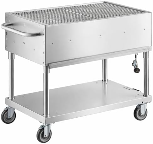 Commercial Stainless Steel Outdoor Liquid Propane Grill, 36" Cooking Surface, 5 Burners, 80,000 BTU, for Restaurant Patio, Resort, Catering, Outdoor Kitchen, Hotel - Image 2