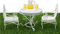 Miniature Dollhouse Furniture 1 12 Scale Bistro Set Metal Table & Chairs by Cuteminifulfillsallyourfantasiesabouttheminihomeinyourdreams