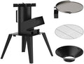 ONLYFIRE GRILLS 3-in-1 Rocket Stove Combo with Stand, Camp Stove GS345 by ONLYFIREGRILLS