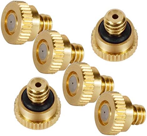 KUWAN 0.016" Orifice (0.4mm) Thread UNC 10/24 Brass Misting Nozzles 30PCS - Image 5