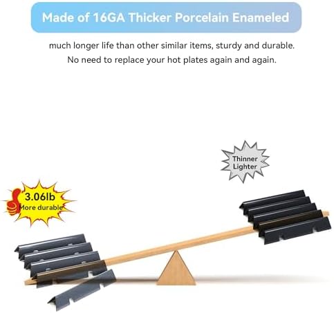15.3" Flavorizer Bars Grill Parts for Weber Spirit GS4 II 300 Replaces 7636 - Image 3