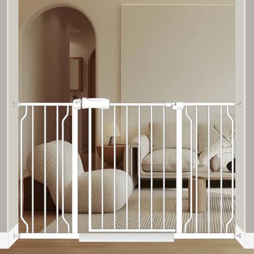 Fairy Baby 48-53 Inch Extra Wide Baby Gates Auto Close Child Safety Gates - Image 2