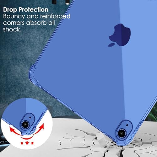 Clear Blue Case for iPad (A16) 11th/10th Gen 11/10.9 inch 2025/2022 - Image 4
