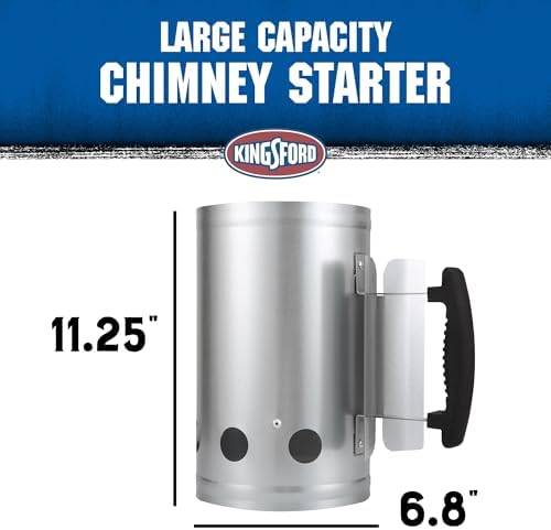 Kingsford Heavy Duty Charcoal Chimney Starter, Large Capacity, 6-Pack - Image 4