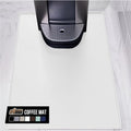 GORILLA GRIP Silicone Coffee Mat, Espresso Bar Essentials, 15x23, White by GorillaGrip