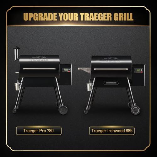 QuliMetal Foldable Front Shelf for Traeger Pro 780 and Ironwood 885 - Image 3