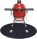 Round Under Grill Splatter Mat, Oil Heat Resistant BBQ Gas Grill Garage Cabinet Protective Floor Mat Rug for Outdoor Backyard Deck Patio 27’’x27’’/36’’x36’’ (36‘’x36'’) by BOOFIRE