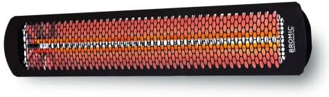 Bromic Tungsten Smart Heat 6000W Electric Patio Heater – Dual Element Infrared, 220V-240V, Black Finish – BH0420033 - Image 2