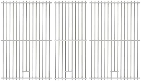 Cooking Grates for Pit Boss 1000 1100 Series Austin XL Parts Grill Grid for Traeger 34 Series Grilling Rack Wood Pellet Smoker Sportsman Replacement Stainless Steel Pitboss Accessory by Unidanho