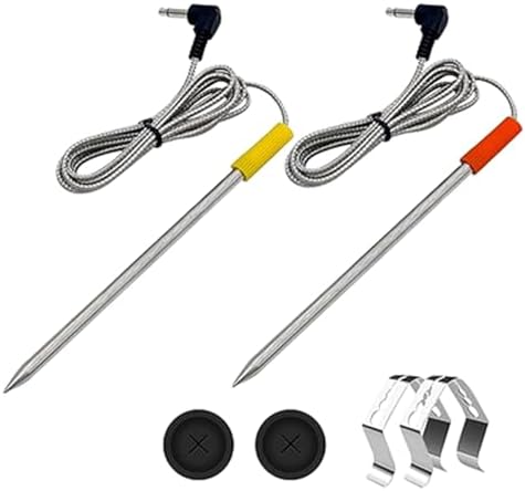 Yetaha Grill Thermometer, Meat Probe Replacement for Pellet Smoker Grill by Yetaha