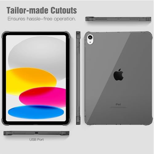 Clear Black Case for iPad (A16) 11th/10th Gen 11/10.9 inch 2025/2022 - Image 7