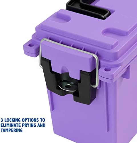 Sheffield 12632 Ammo Box Made in USA Stackable Lockable Ammo Storage Box - Image 5
