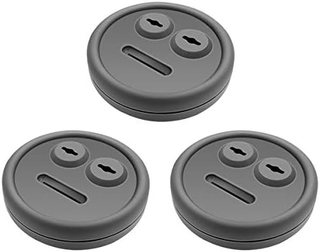 3 Pack Meat Probe Gray Grommets for Weber 85037 Smokey Mountain Cookers by YAOAWE