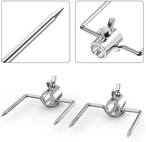 onlyfire Universal 2-Pronged Rotisserie Meat Forks For Grills, 2pcs - Image 7
