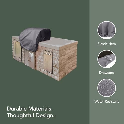 Covermates Elite Built-in Grill Cover - 54" Wx33 Dx18 H - Weatherproof - Image 4