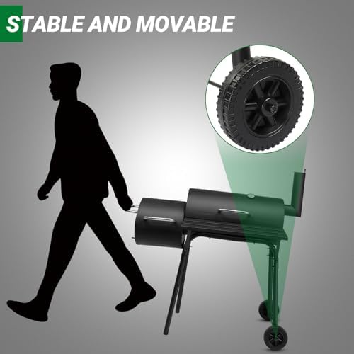 Outvita Outdoor BBQ Charcoal Grill, Portable Camping Grill - Image 3