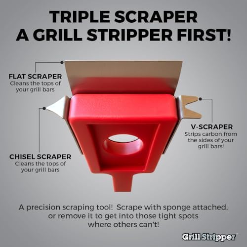 Grill Stripper Bristle Free Grill Brush for Outdoor Grill BBQ Grill Cleaner - Image 6