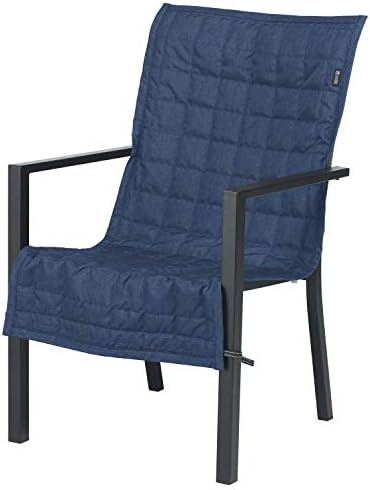 Classic Accessories Montlake Water-Resistant 45 Inch Patio Chair Slipcover, Heather Indigo, Patio Furniture Covers by ClassicAccessories
